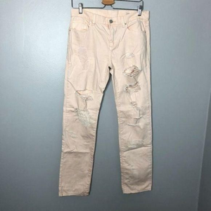 Blank NYC Destroyed Straight Leg Jeans Sz 27‎